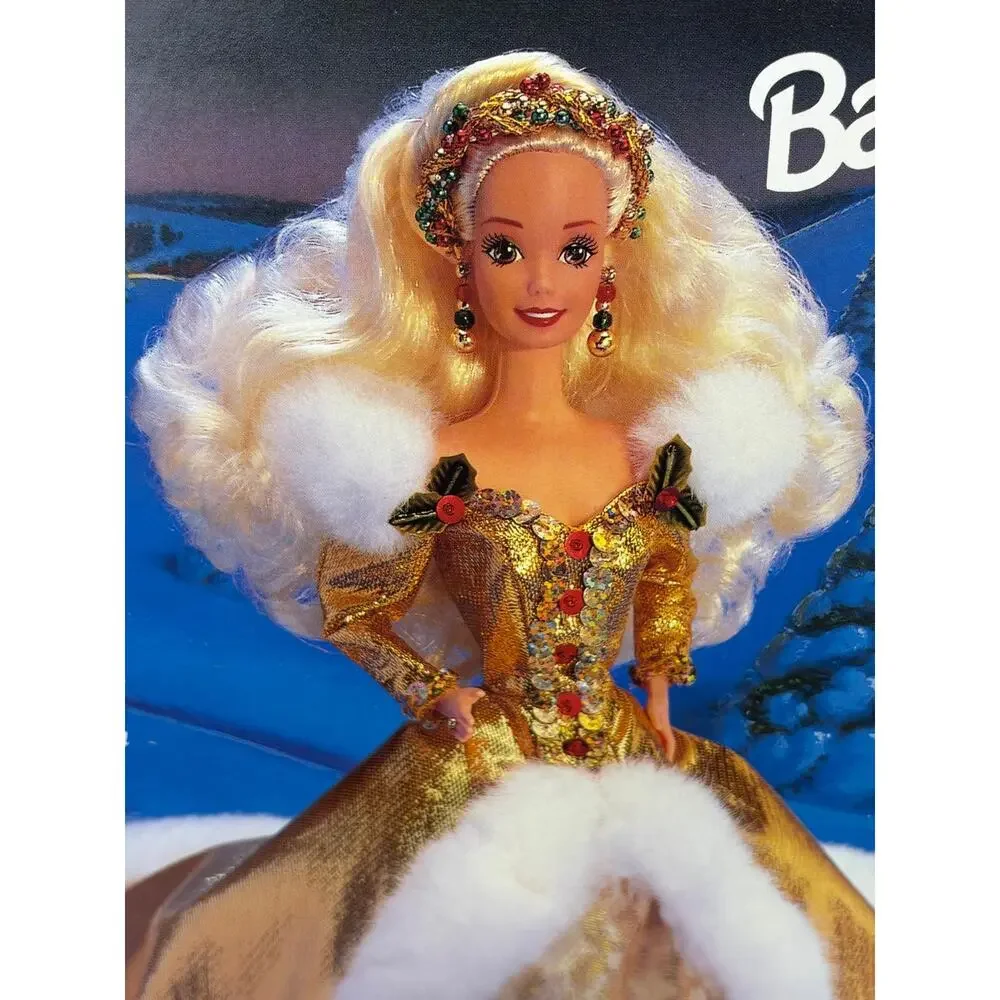 1994 Mattel Happy Holidays Special Edition Barbie Doll Factory Misprint NRFB